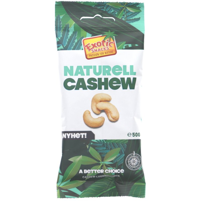 Cashewnötter Naturell - 25% rabatt