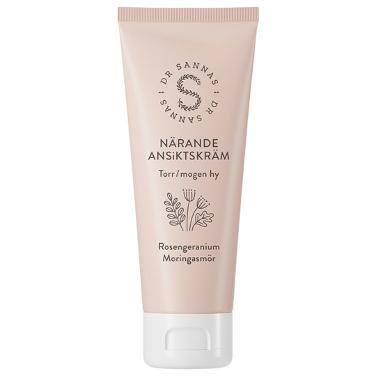 Dr Sannas Närande Ansiktskräm för torr/mogen hy, 50 ml