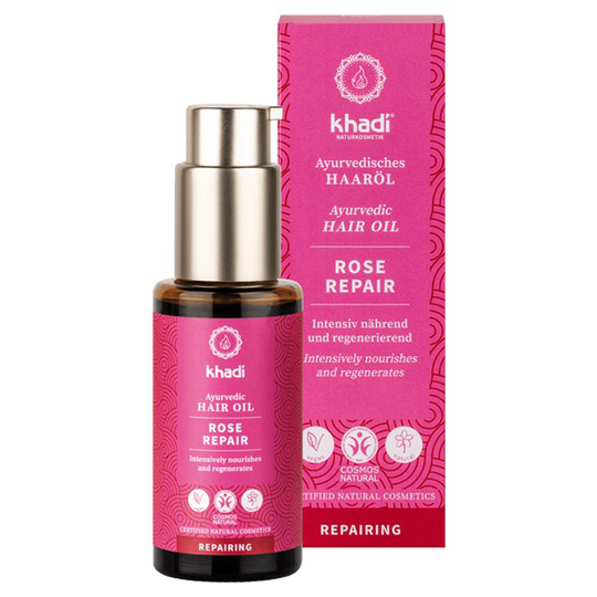 Khadi Rose Repair Ayurvedic Hair Oil, 50 ml