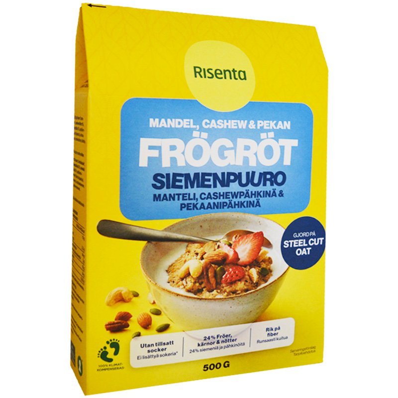 Frögröt "Mandel, Cashew & Pekan" 500g - 28% rabatt