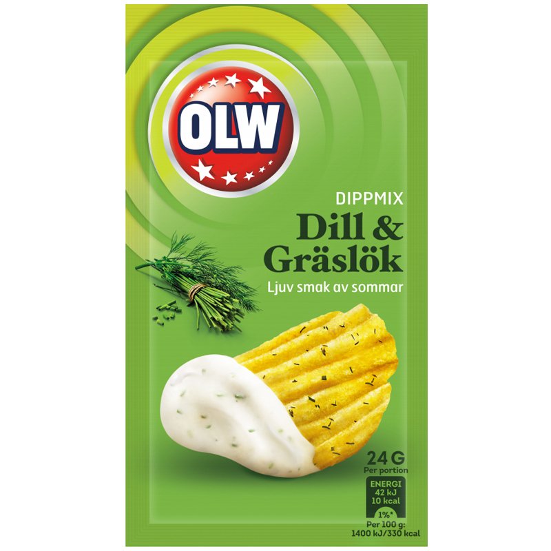 Dippmix Dill & Gräslök 24g - 37% rabatt