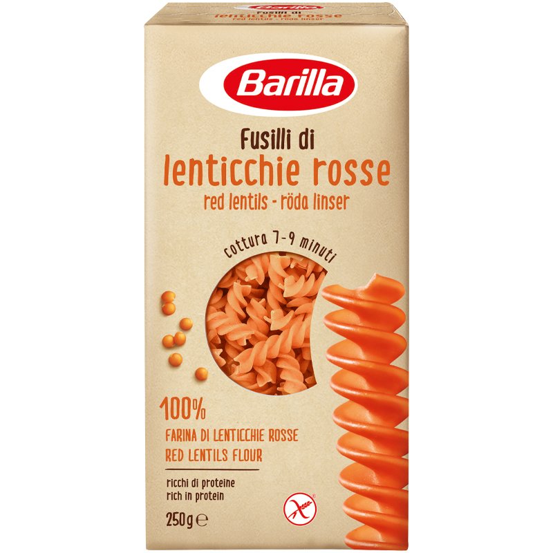 Pasta Fusilli Röda Linser - 24% rabatt