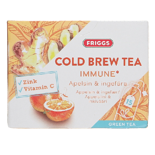 Friggs Cold Brew Grönt Te Apelsin & Ingefära
