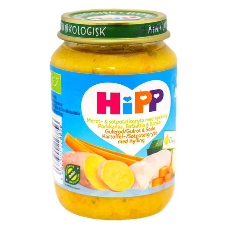 Barnmat Morot, Sötpotatisgryta & Kyckling 190g - 28% rabatt