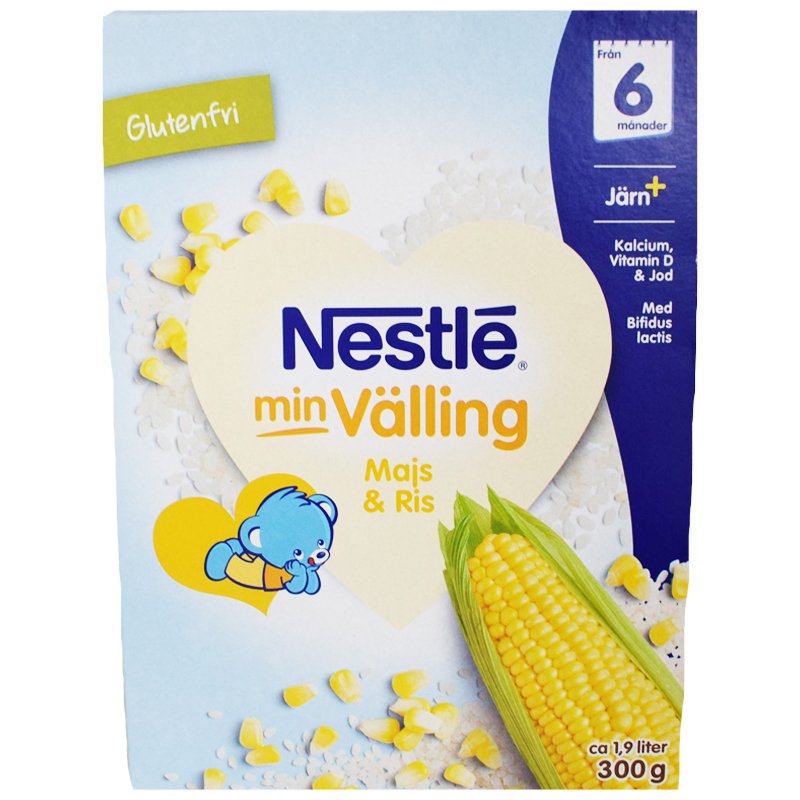 Barnmat Välling "Majs & Ris" 300g - 21% rabatt