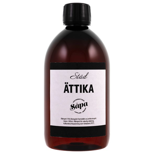 VästerbottensSåpa Ättika för Städning, Tvätt & Disk, 500 ml