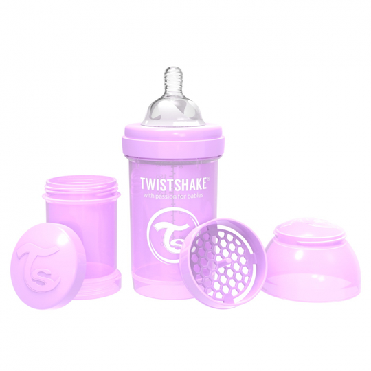 Twistshake Nappflaska Anti-Colic 180ml Pastel Purple