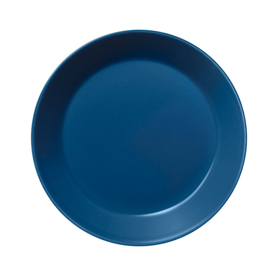 Teema tallrik 17cm vintage blå