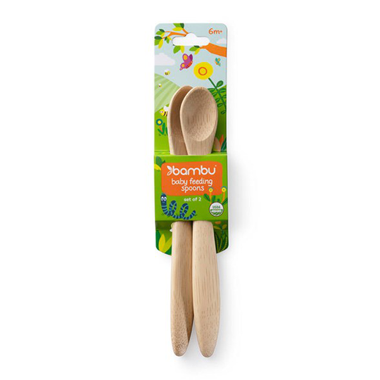 Bambu Home Ekologisk Matningssked Bambu, 2-pack