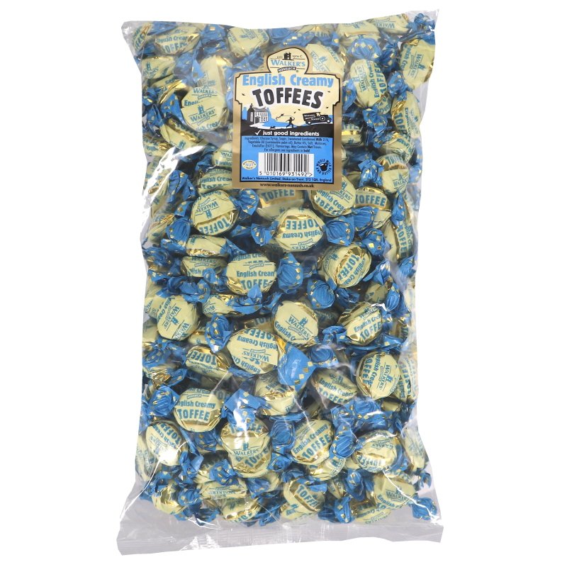Toffee Gräddkola Storpack - 64% rabatt