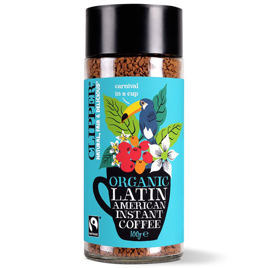 Clipper Organic Latin American Instant Coffee, 100 g