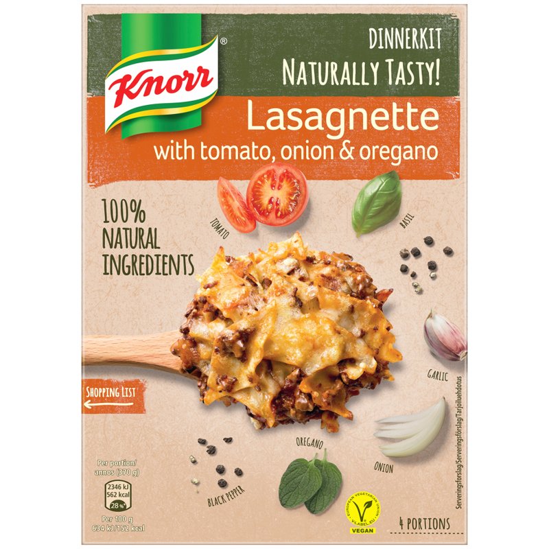 Middagskit Lasagnette - 19% rabatt
