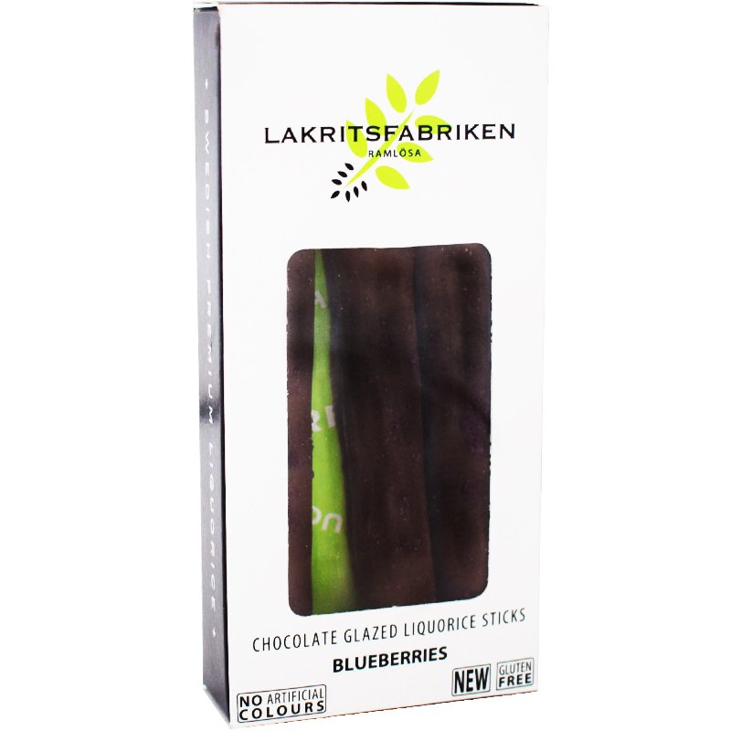 Liquorice Sticks Milk Chocolate & Blueberry 45g - 29% rabatt