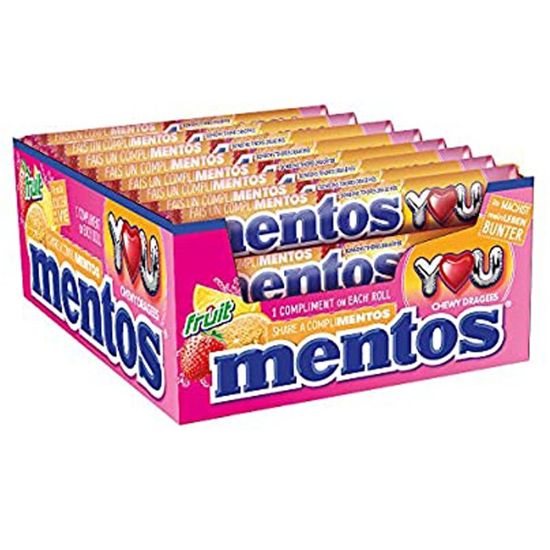 Mentos Frukt 24-pack - 23% rabatt