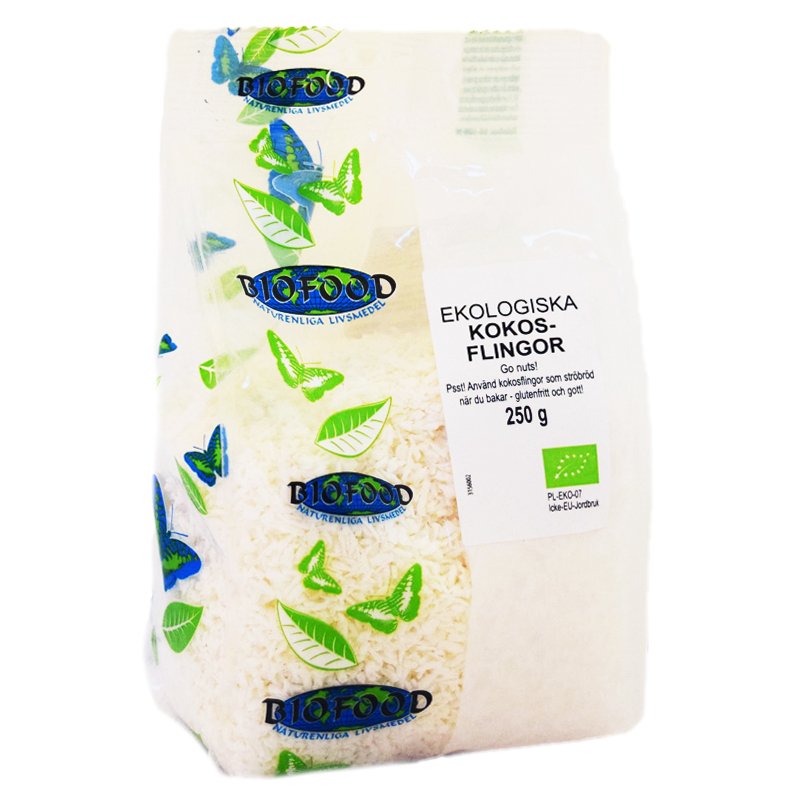 Kokosflingor 250g - 38% rabatt