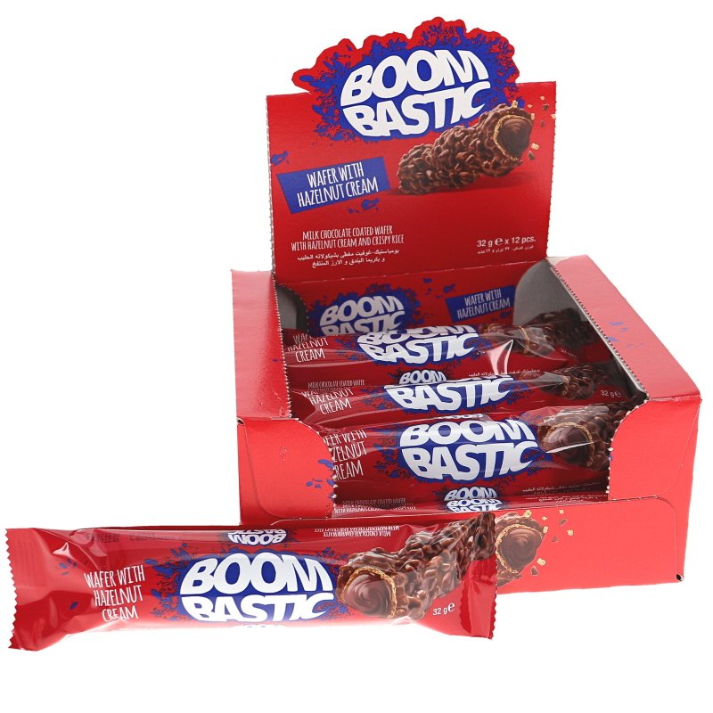 Krispig Chokladbar Hasselnöt 12-pack - 37% rabatt