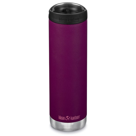 Klean Kanteen TKWide Isolerad Flaska med Cafékork - Purple Potion 592 ml