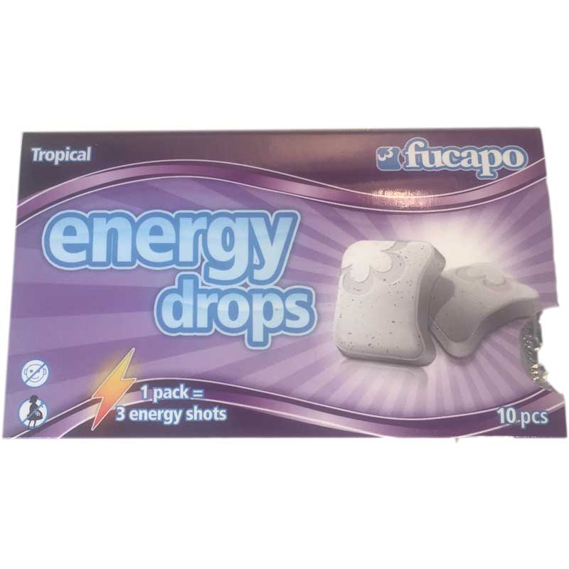 Energy drops Tropical - 70% rabatt