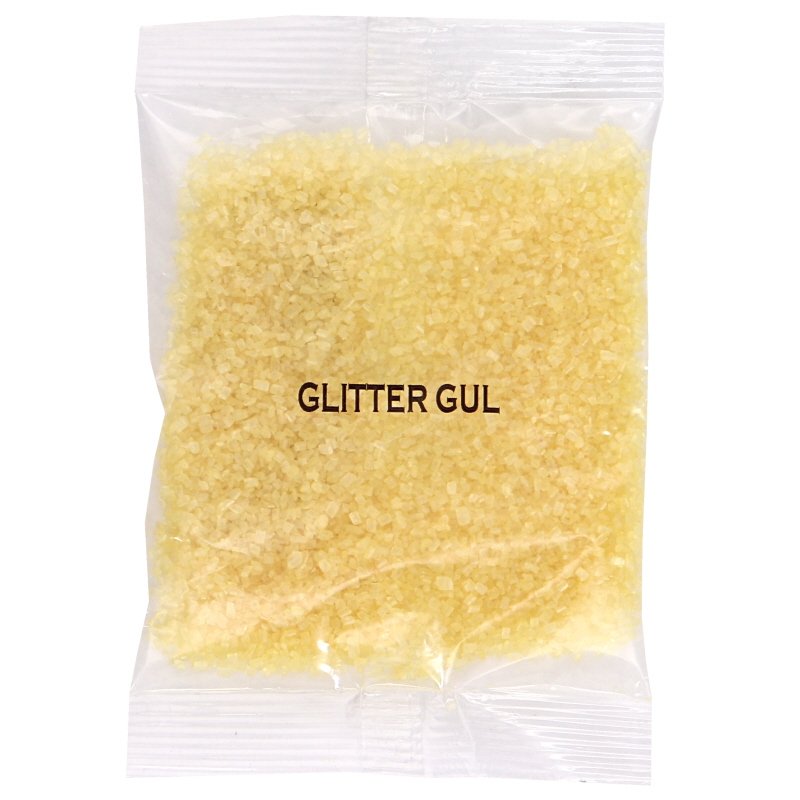 Glitter Gul Strössel - 47% rabatt