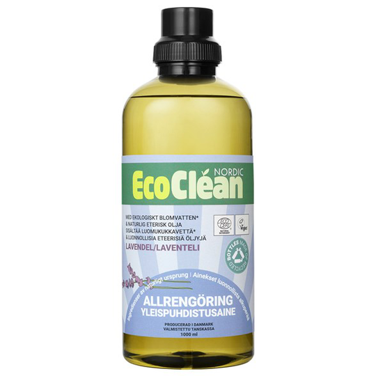 EcoClean Nordic Naturlig Allrengöring Lavendel 1 L