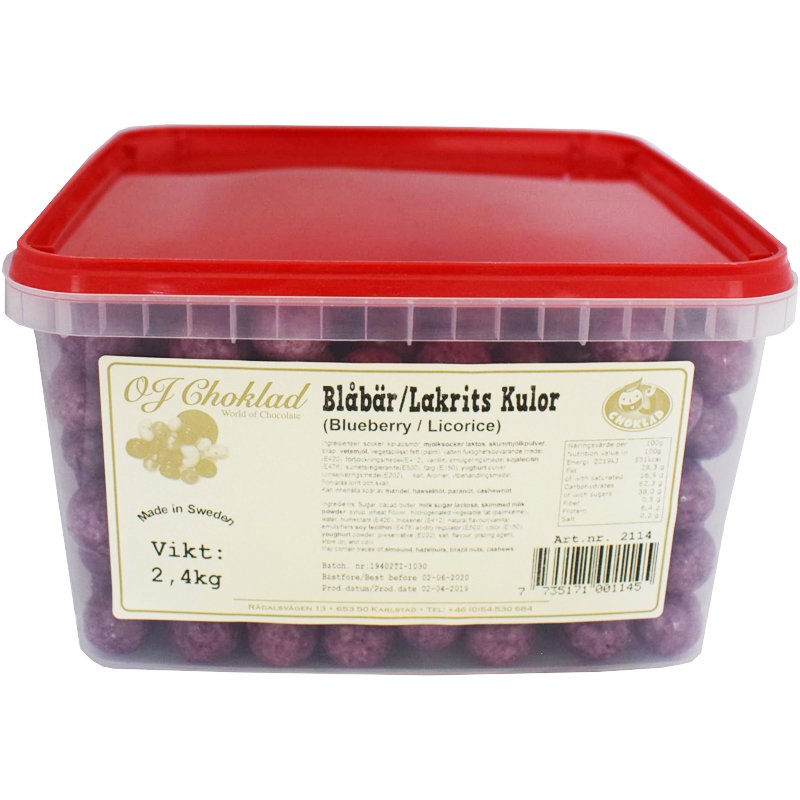 Godis Blåbär & Lakrits - 58% rabatt