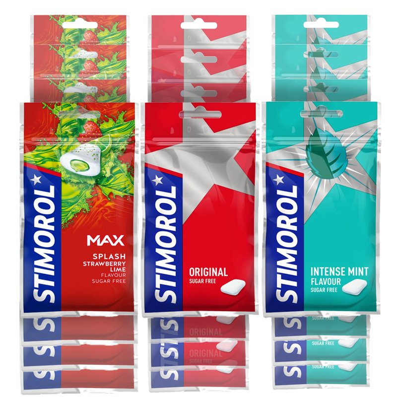 Tuggummi Mix 15-pack - 58% rabatt