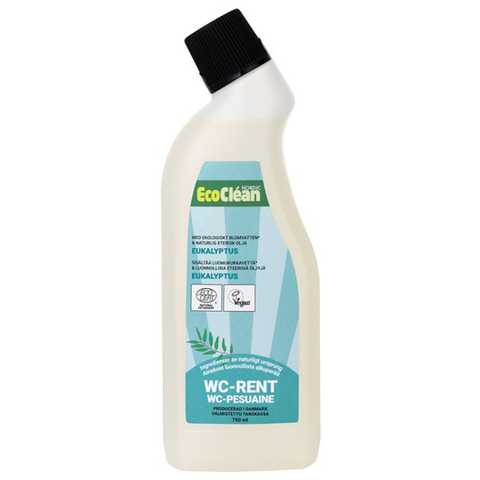 EcoClean Nordic Naturlig WC-rengöring Eukalyptus, 750 ml