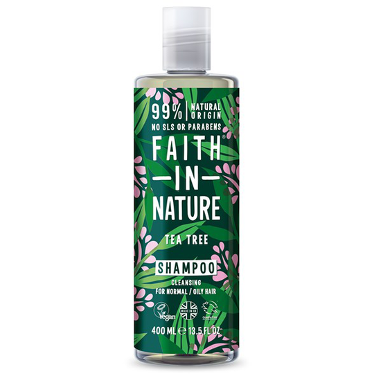 Faith in Nature Tea Tree Shampoo, 400 ml
