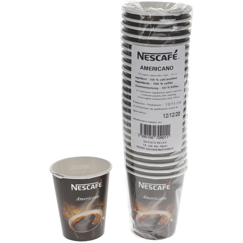 Nescafe Americano - 86% rabatt