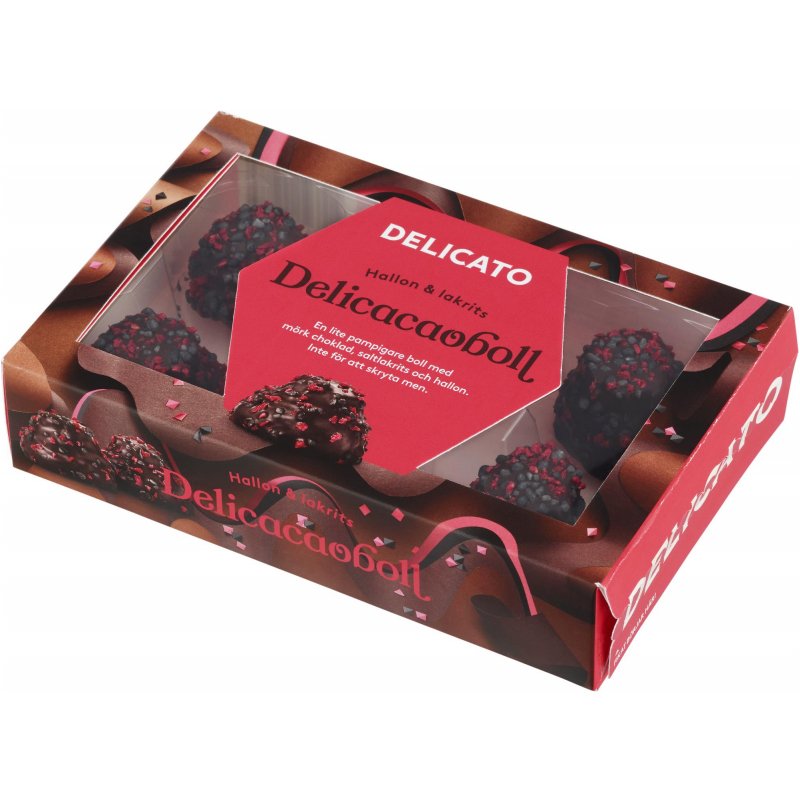 Delicacaobollar Hallon & Lakrits 180g - 52% rabatt
