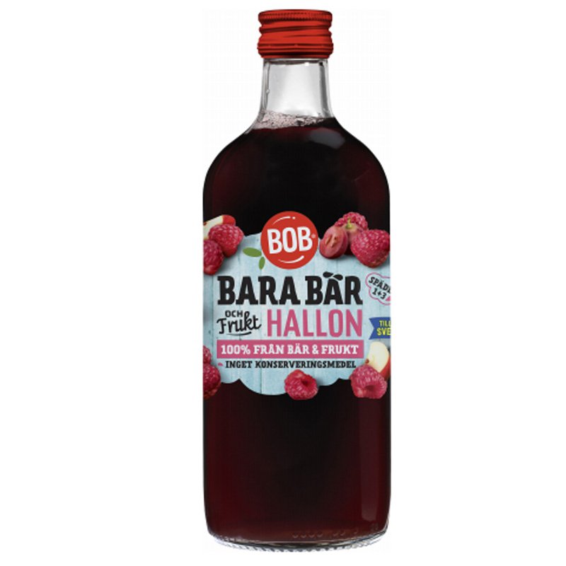 Saft Bara Bär Hallon - 33% rabatt