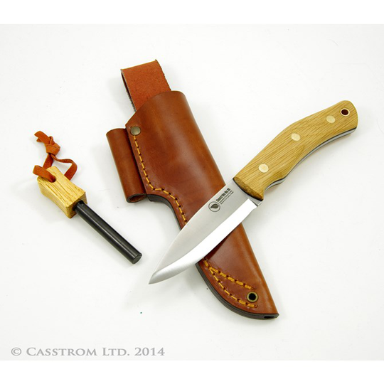 Casström No.10 Swedish Forest Knife Ek Med Eldstål