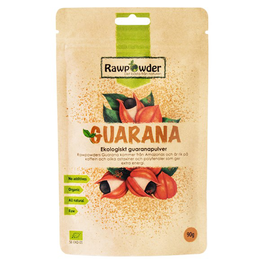 Rawpowder Ekologiskt Guaranapulver, 90 g