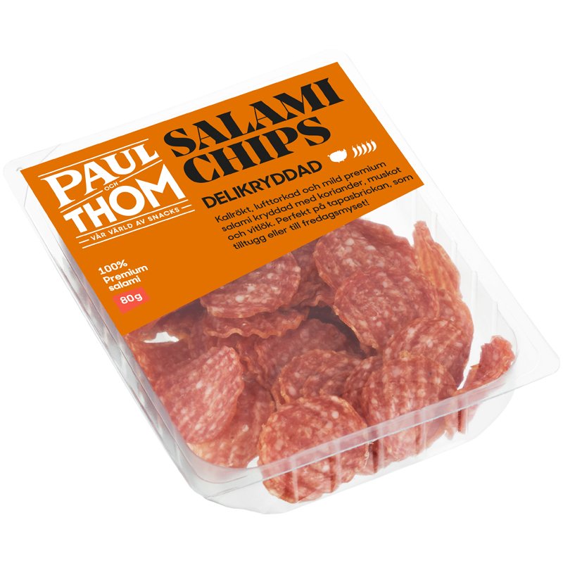 Salamichips Delikryddad - 45% rabatt
