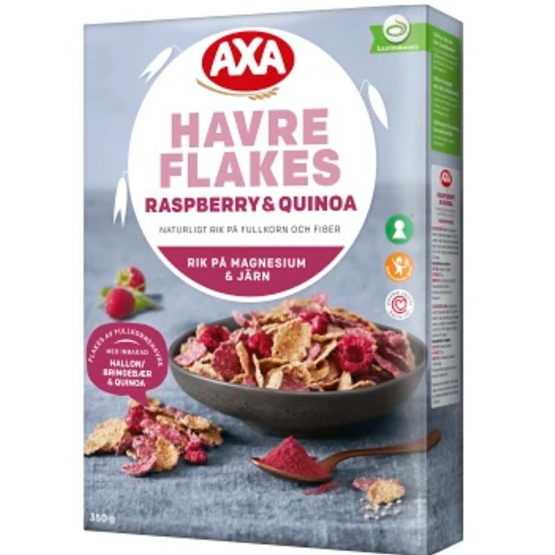 Havreflakes Hallon & Quinoa - 34% rabatt