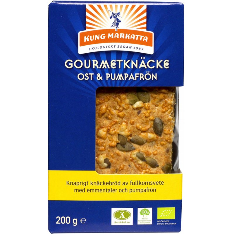 Knäckebröd Ost & Pumpafrön 200g - 51% rabatt