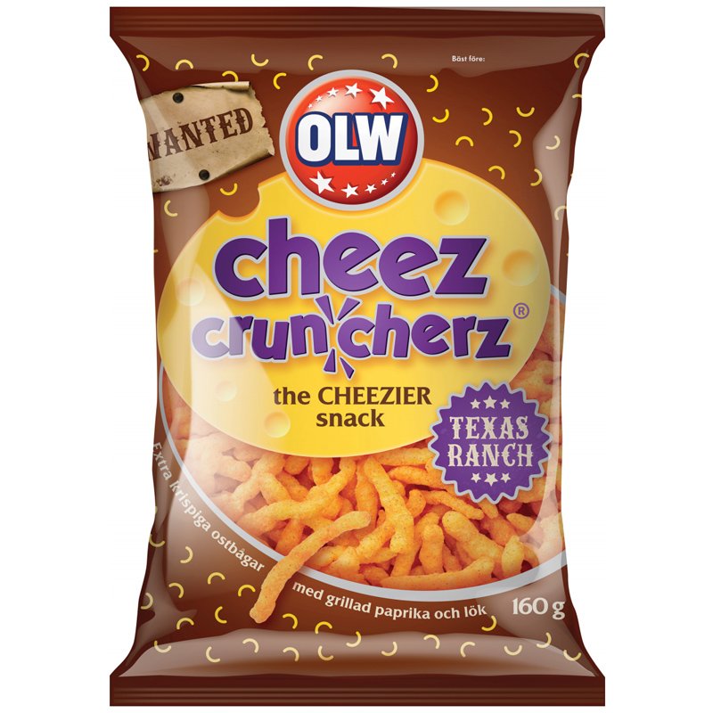 Cheez Cruncherz Texas Ranch - 26% rabatt