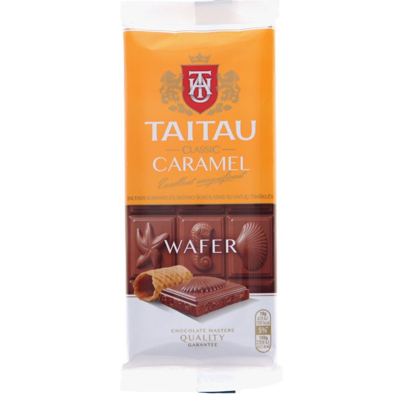 Choklad Karamell & våffelkexbitar - 57% rabatt