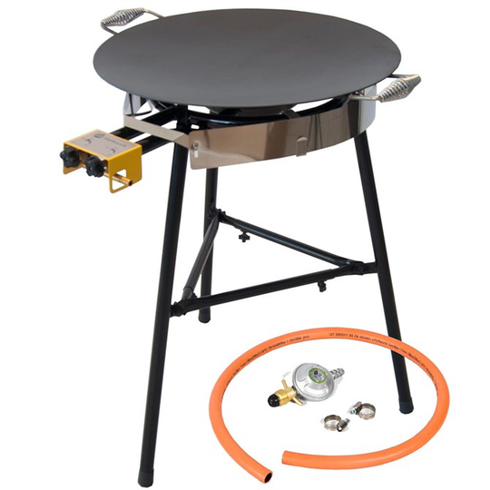 Hällmark Set 58 cm Med Gasbrännare, Stekhäll, Regulator