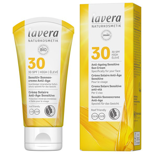 Lavera Anti-Ageing Sensitive Sun Cream SPF 30, 50 ml