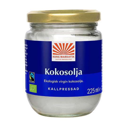 Kung Markatta Ekologisk Virgin Kokosolja Kallpressad 225 ml