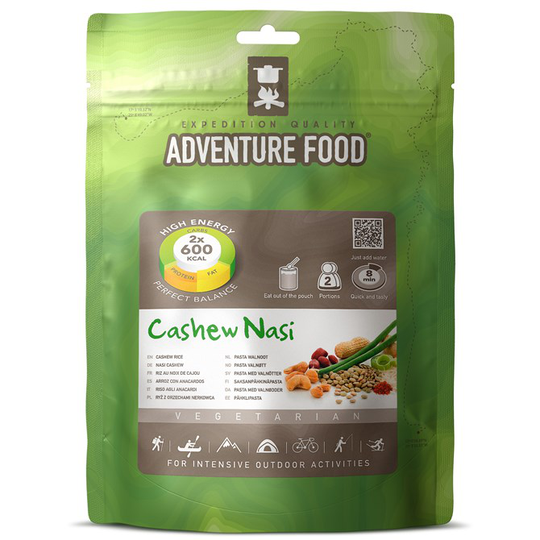 Adventure Food Frystorkad Mat Ris Med Cashewnötter VEG