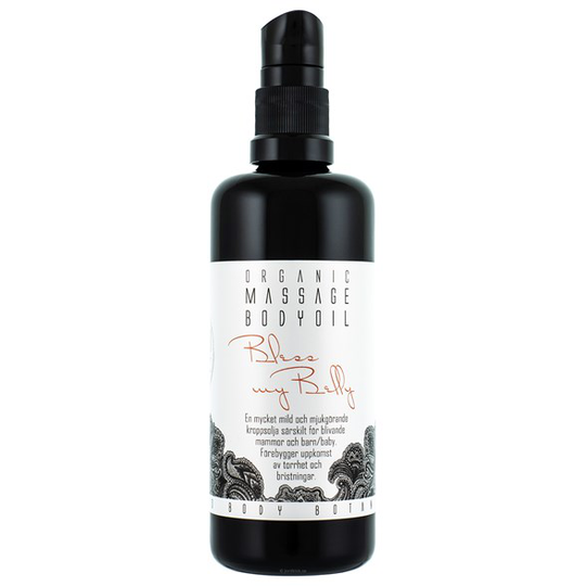 KaliFlower Organics Ekologisk Massage- & Kroppsolja - Bless My Belly, 100 ml