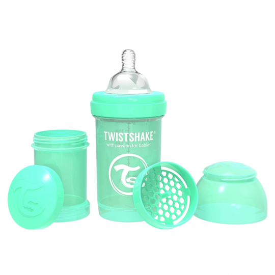 Twistshake Nappflaska Anti-Colic 180ml Pastel Green