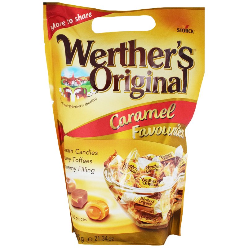 Godis "Werthers Original" 605g - 80% rabatt