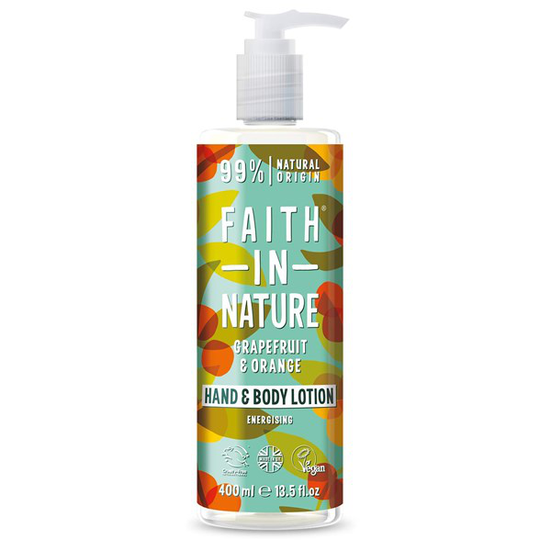 Faith in Nature Grapefruit & Orange Hand & Body Lotion, 400 ml