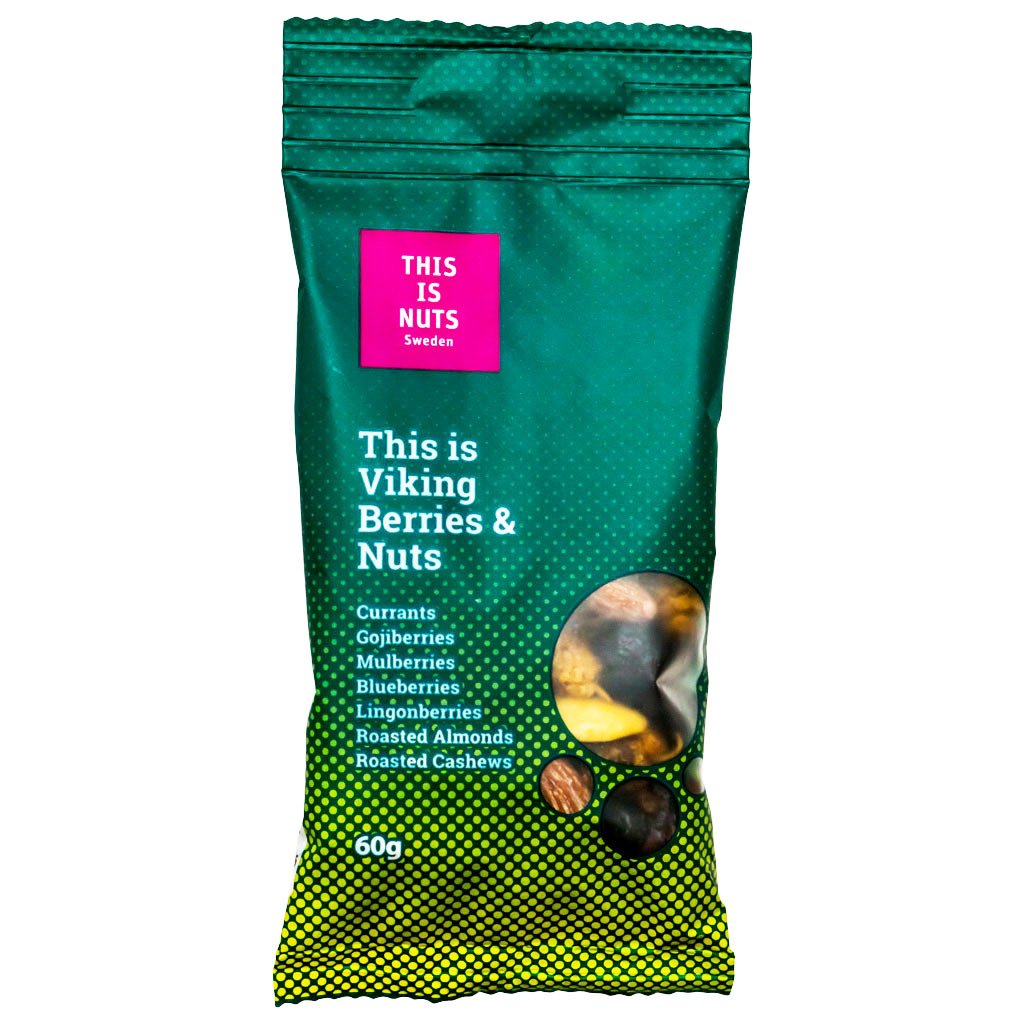 Nötmix Viking Berries & Nuts - 24% rabatt