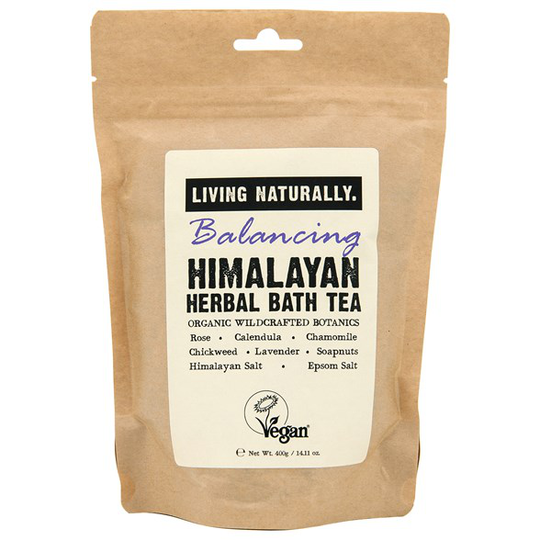Living Naturally Balancing Himalayan Herbal Bath Tea, 400 g