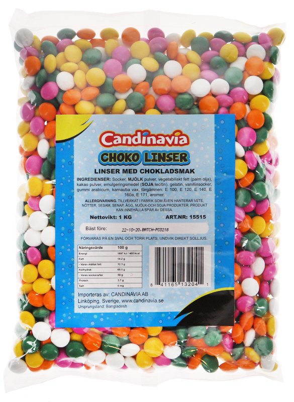 Chokladlinser - 29% rabatt