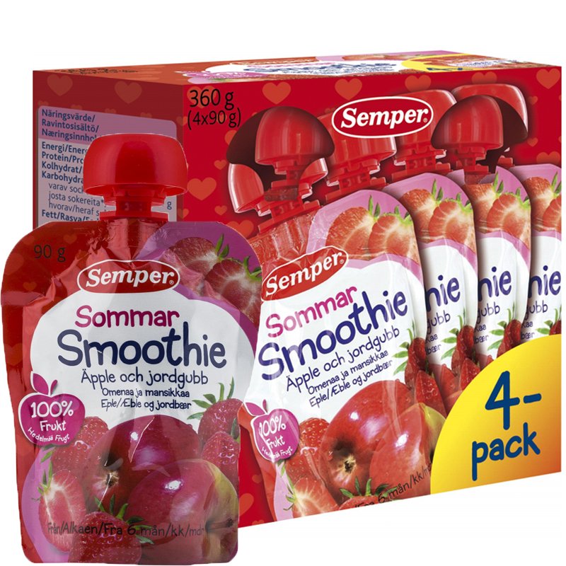 Smoothie Sommar 4-pack - 36% rabatt